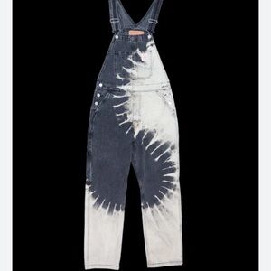 LEVIS BIB YIN OVERALLS WITH FREE PEOPLE SZ LARGE